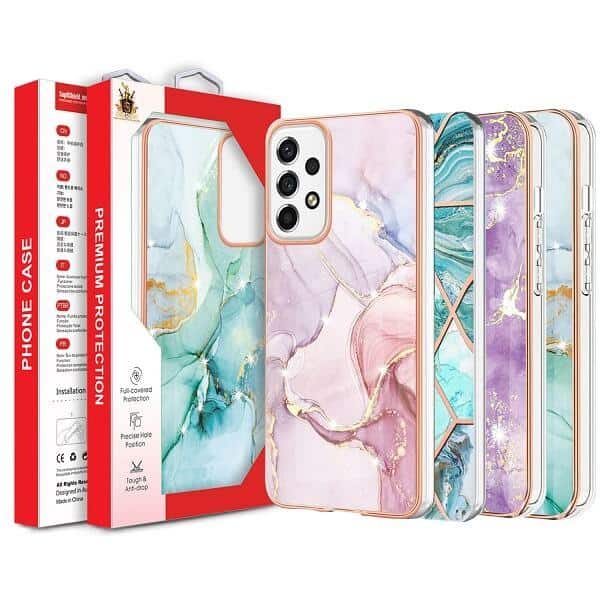 For Samsung Galaxy A Series Hard back Marble Pattern Slim Design Enhanced Camera and Screen Protection Girls and Women Cover For Samsung Galaxy A Series Hard back Marble Pattern Slim Design Enhanced Camera and Screen Protection Girls and Women Cover